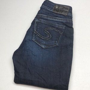 LIKE NEW SILVER SUKI 17 BOOTCUT JEANS 26x31 ⭐️